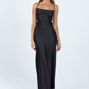Princess Polly Black Maxi Dress